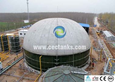 Serbatoio di stoccaggio di biogas personalizzato con rivestimento di smalto su piastre d'acciaio