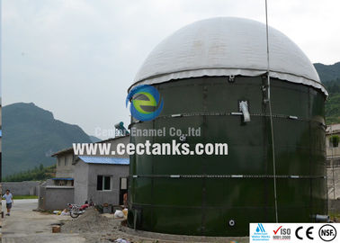 Serbatoi di stoccaggio di biogas per l'agricoltura anaerobici Serbatoi di acqua digestori Capacità personalizzata