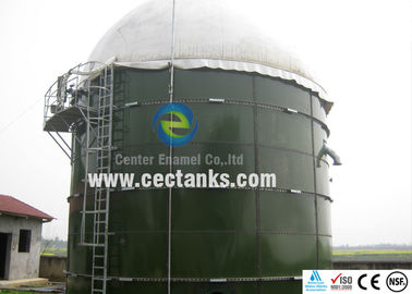 Serbatoio di stoccaggio di biogas da 100000 / 100K galloni, digestione anaerobica a bassa temperatura